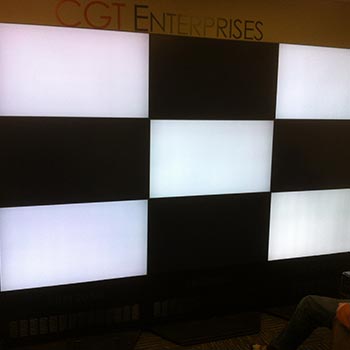 video wall rental